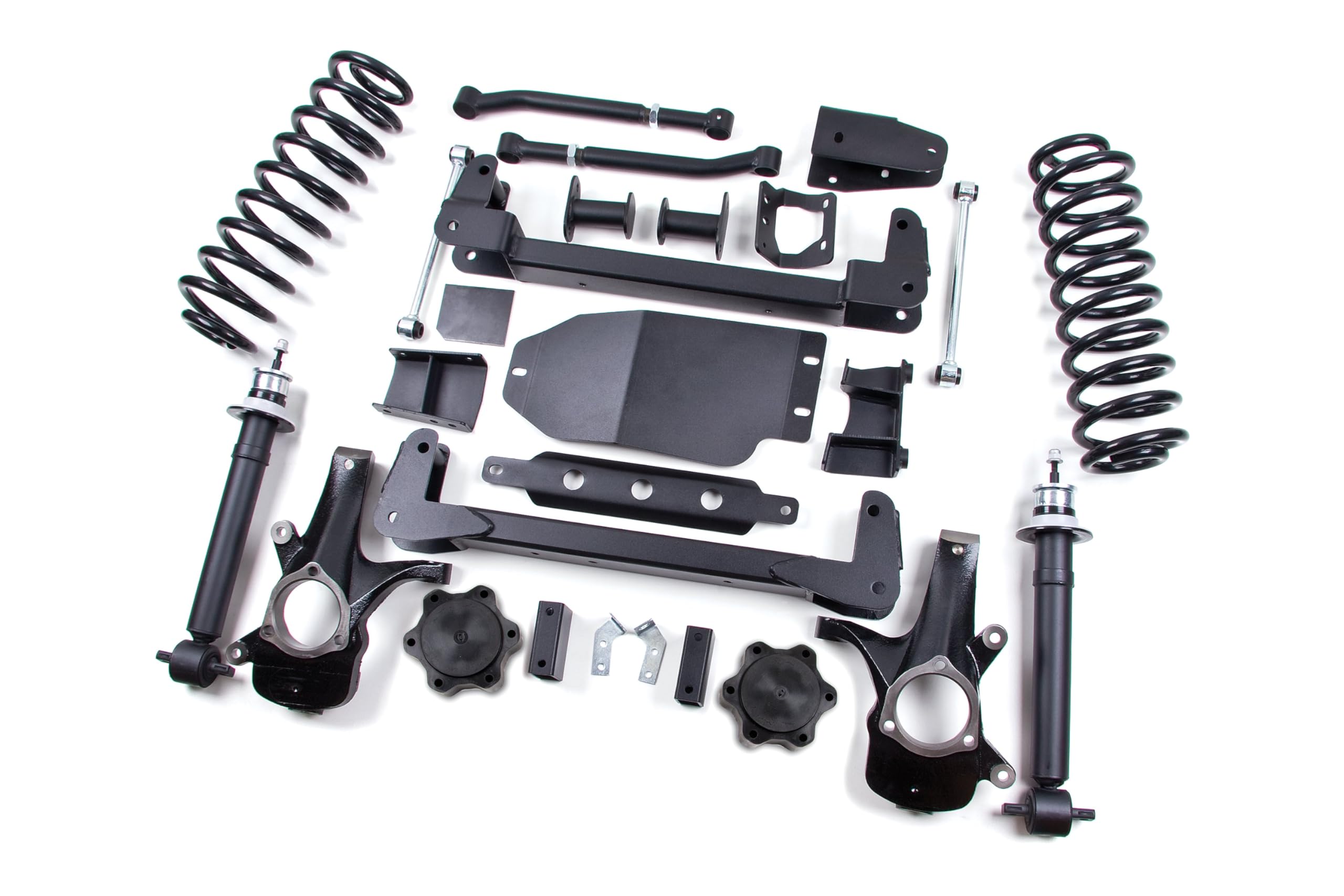 6.5 inch Zone Offroad Lift Kit | Full Strut and Crossmember | FOX 2.0 Adv Shocks | Compatible with Chevrolet Avalanche, Suburban 1500, Tahoe; GMC Yukon, Yukon XL 1500-4WD Models (2007-2014)