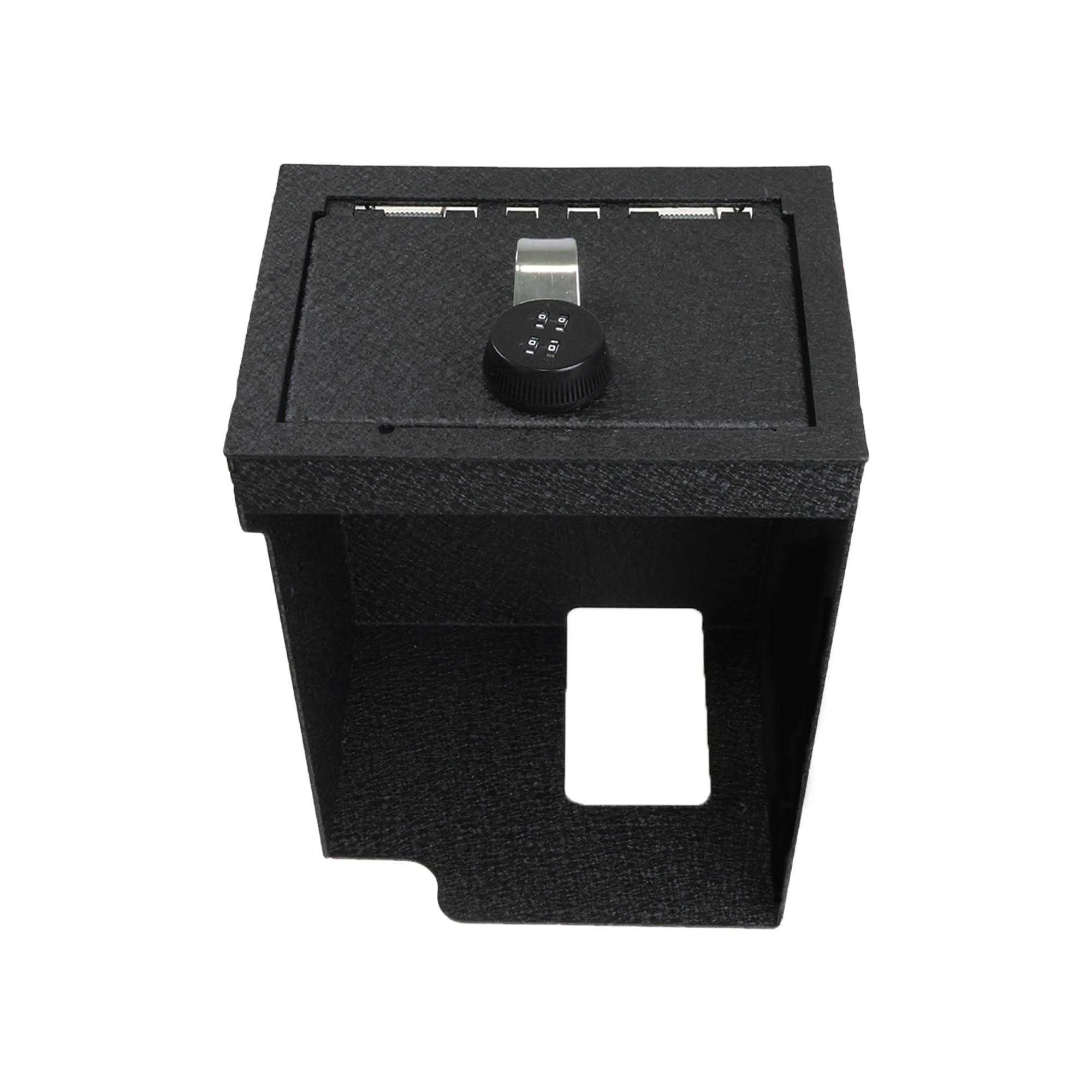 Center Console Safe Black Black Horse Compatible with 2020-2024 Ford Explorer-ASFE20