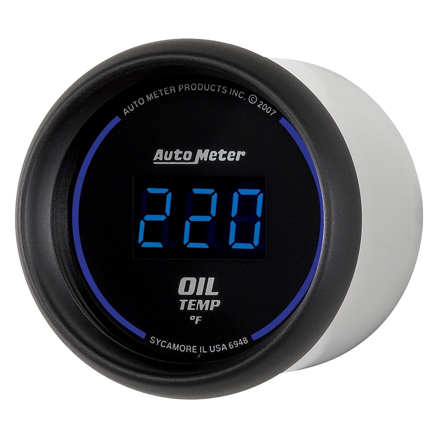Cobalt Auto Meter 6948 Digital 2-1/16" 0-340 F Oil Temperature Gauge