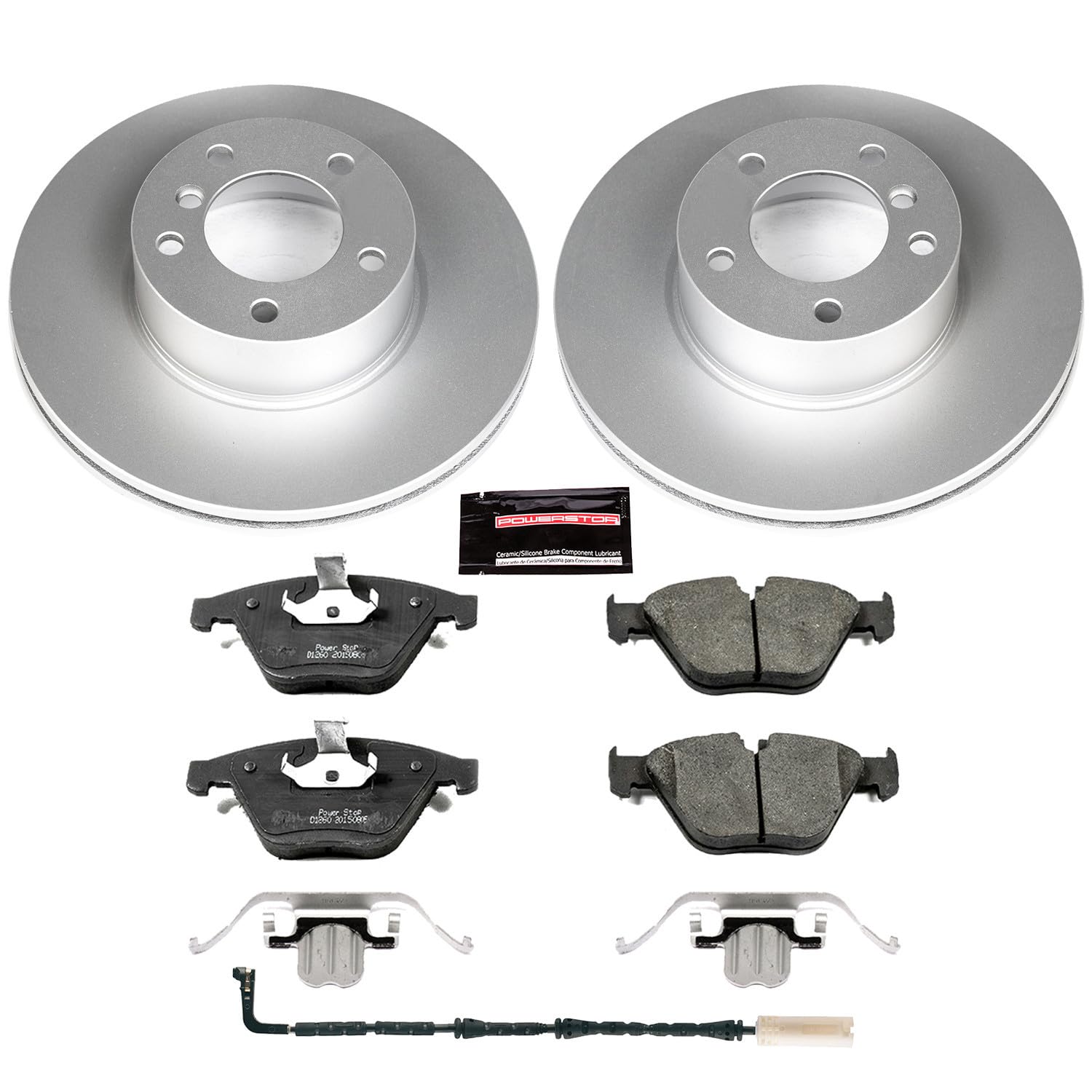 Power Stop Z23 Evolution Geomet Coated Brake Kit For BMW 328i 2008-2010, 328i xDrive 2009, BMW 328xi 2008 [Model Specific]
