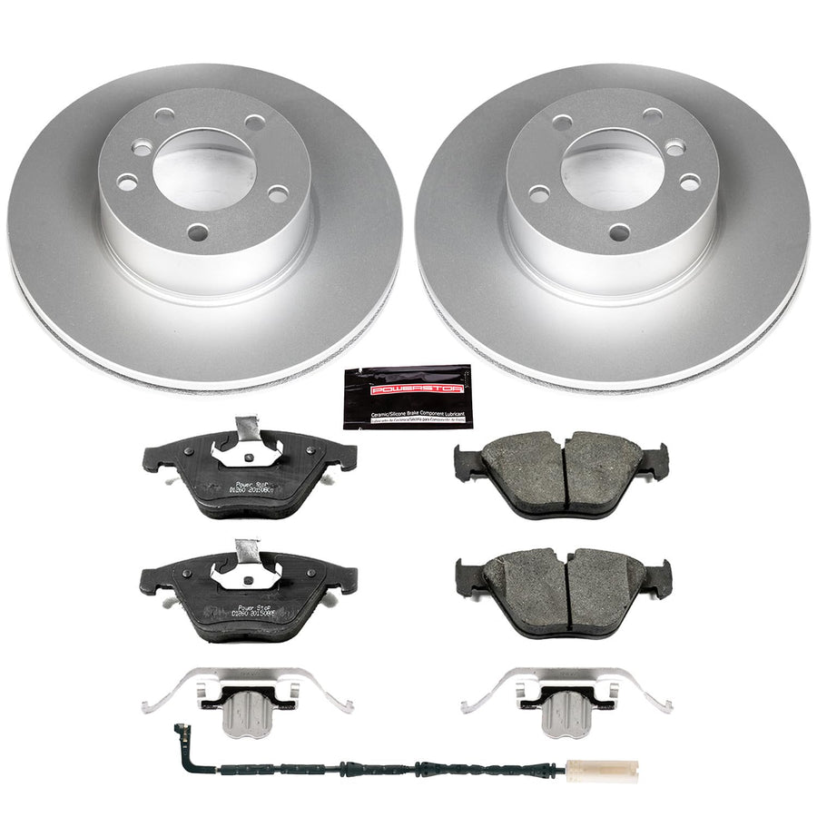 Power Stop Z23 Evolution Geomet Coated Brake Kit For BMW 328i 2008-2010, 328i xDrive 2009, BMW 328xi 2008 [Model Specific]