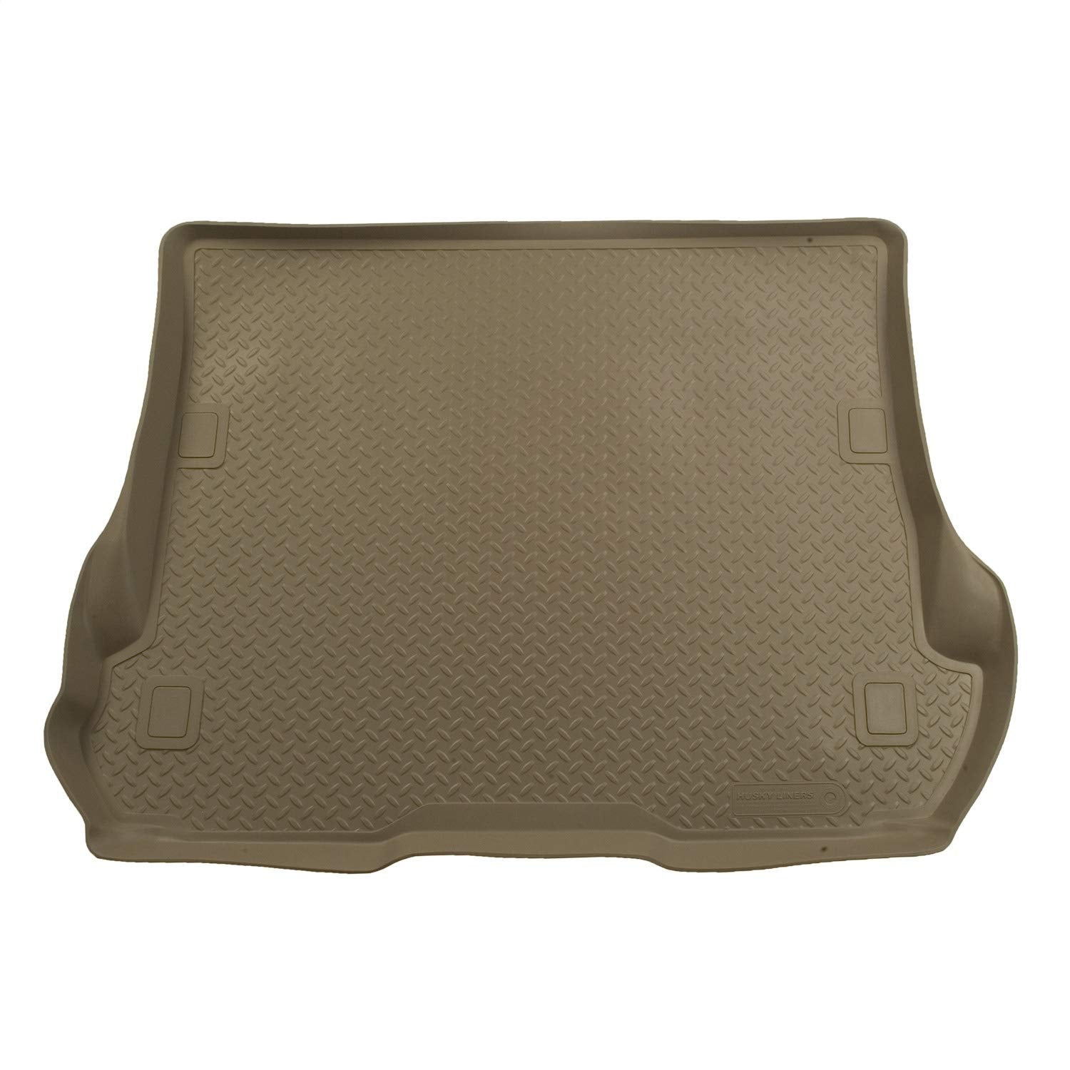 Husky Liners Series Classic Style | 2000-2005 Ford Excursion | Cargo Liner Behind2nd Seat, Tan | 23803