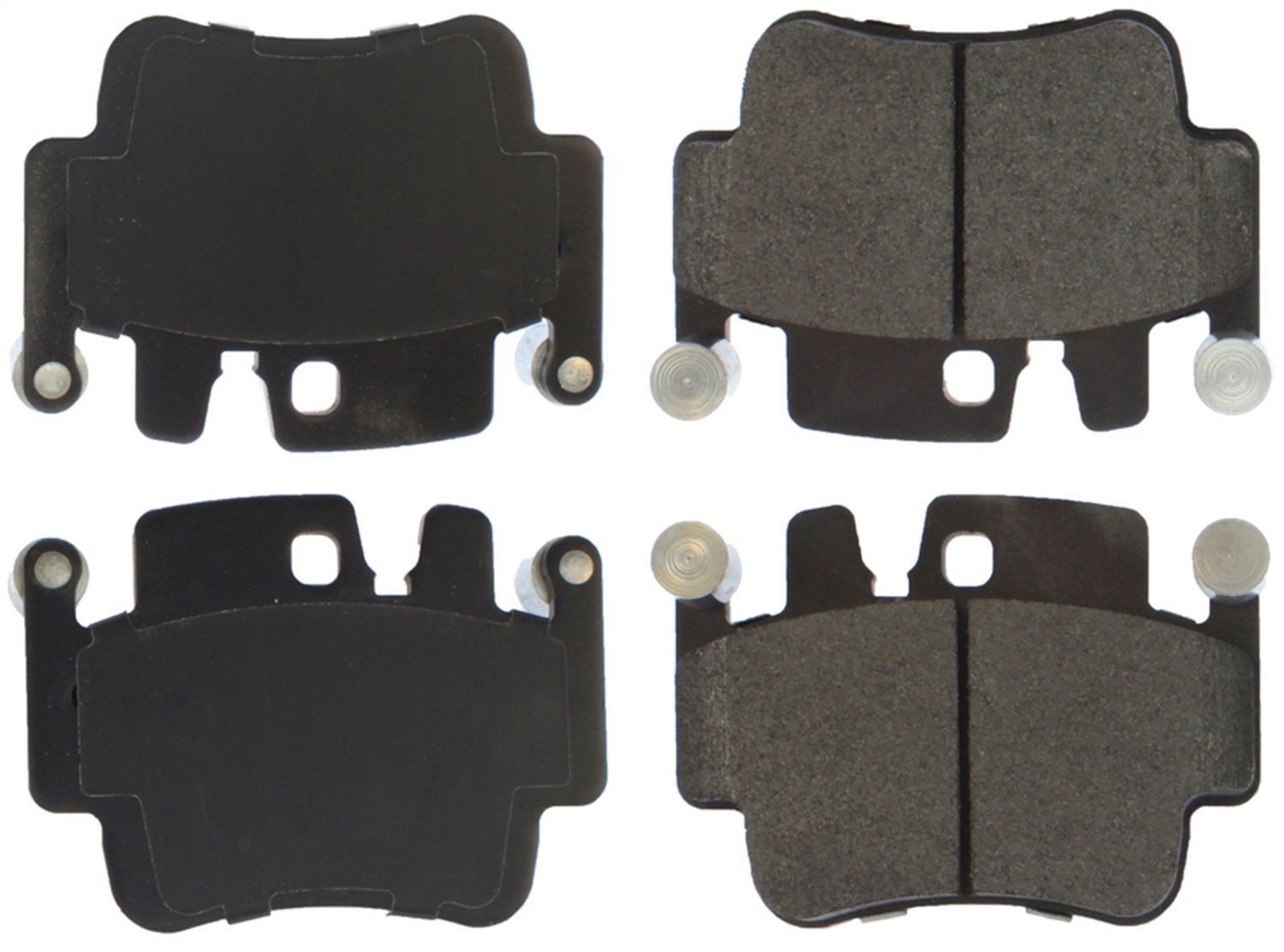 Front, Rear StopTech 308.09170 Brake Pads with Shims Street