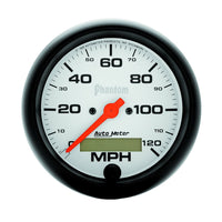 Auto Meter Phantom 5887 In-Dash Electric Speedometer,3.375 in. , Black