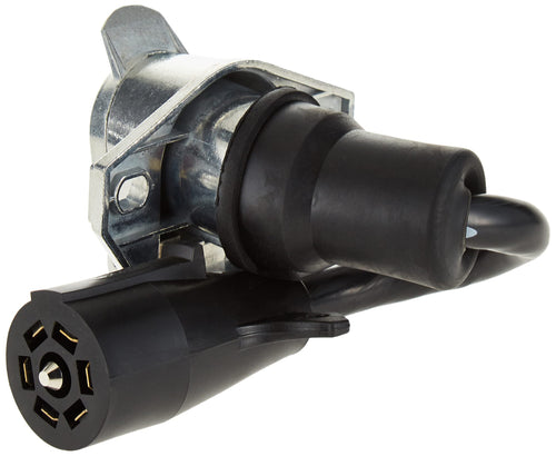 7 RV Blade to Hopkins Towing Solutions 47595 7 Way Pin Type Adapter