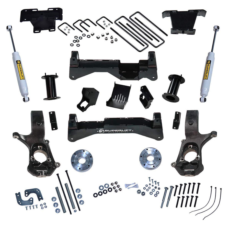 SUPERLIFT SUSPENSION RealTruck | 3584 | Component Box | One Box of Multi Box Kit | Fits 2007-2018 Chevy Silverado / GMC Sierra 4WD w/ Aluminum or Stamp Steel or Cast Steel Control Arms