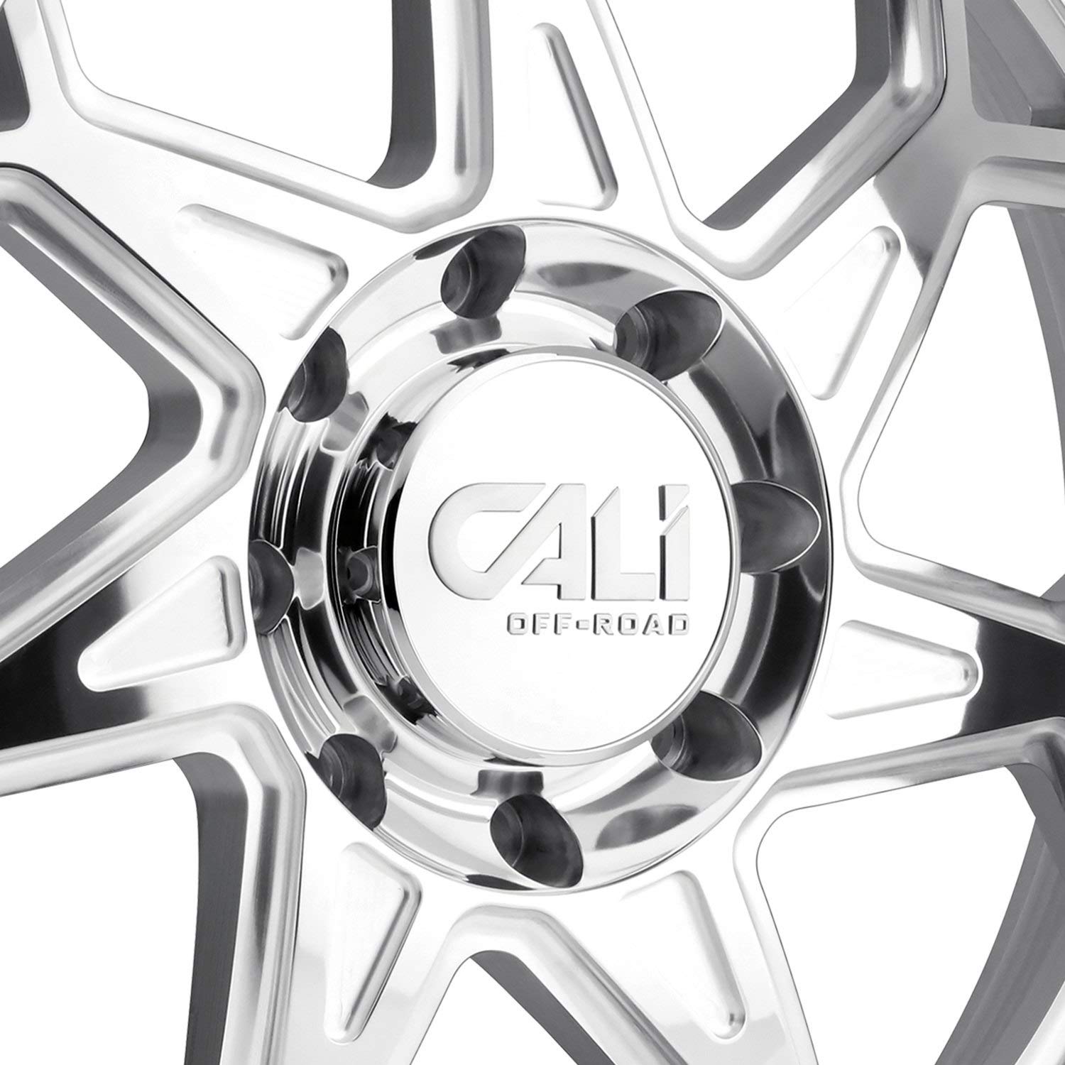 20x10 CALI OFF-ROAD SEVENFOLD (9111) 6x139.7-25et mm POLISHED wheel