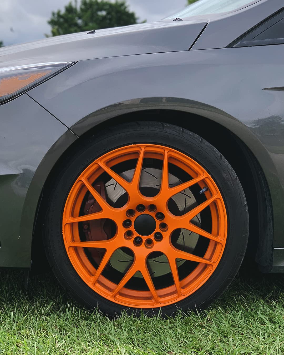 Sprayable Superwrap Vinyl Wrap for Wheels & Accessories - 11oz Spray Can/Paint - High Gloss - California Orange