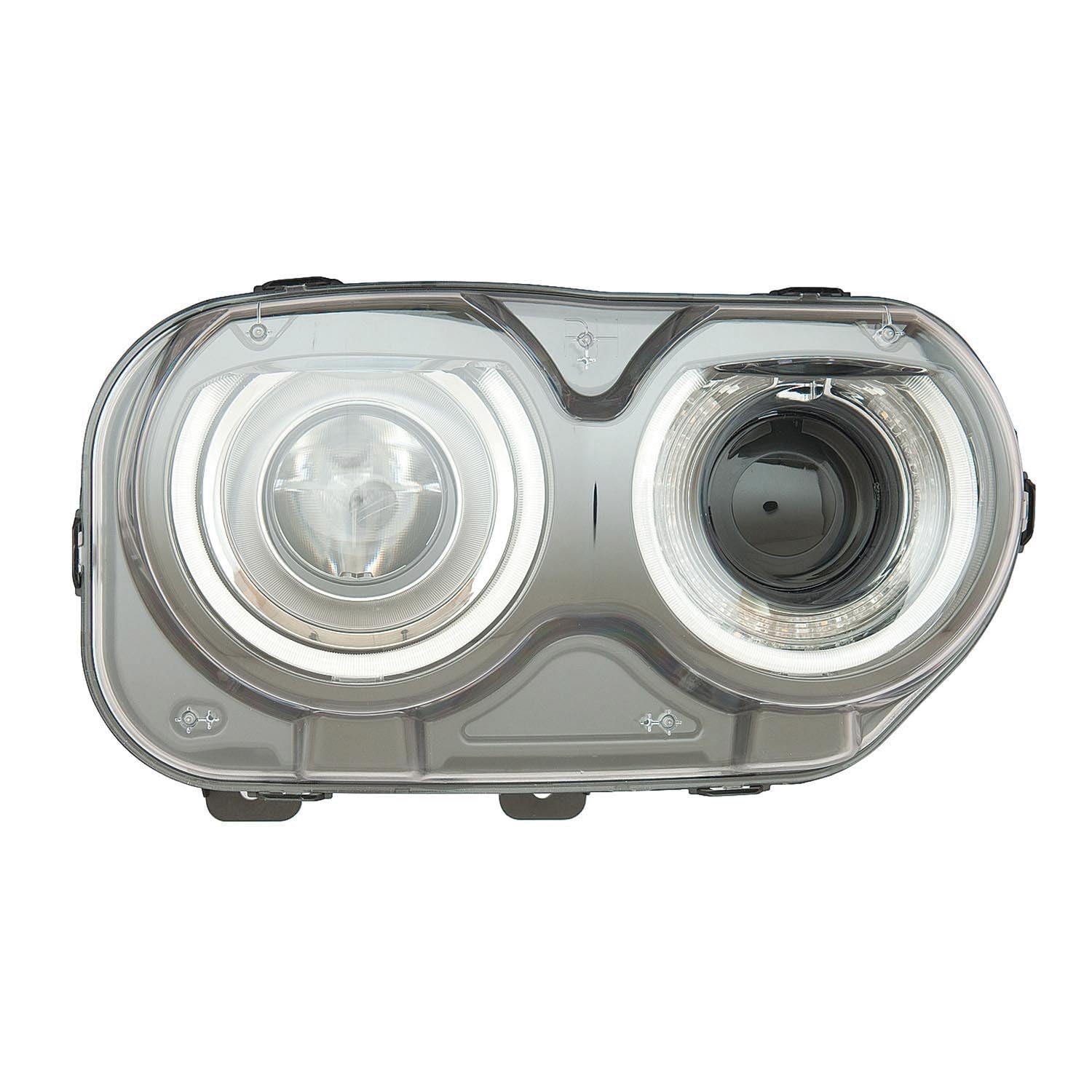 For Dodge Challenger 15-22 Headlight HID R/T R/T PLUS R/T SCAT PACK/SXT/SRT 392 / SXT PLUS without AIR DUCTS Passenger Side CAPA | DOT Certified 68174066AF | CH2503272C ACK
