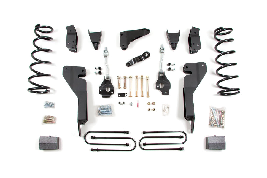 2006-2007 Dodge Ram 2500 Power Wagon | Zone Offroad ZOND132 | 4 inch Full Coil Spring Suspension Lift Kit (Front & Rear) | No Shocks
