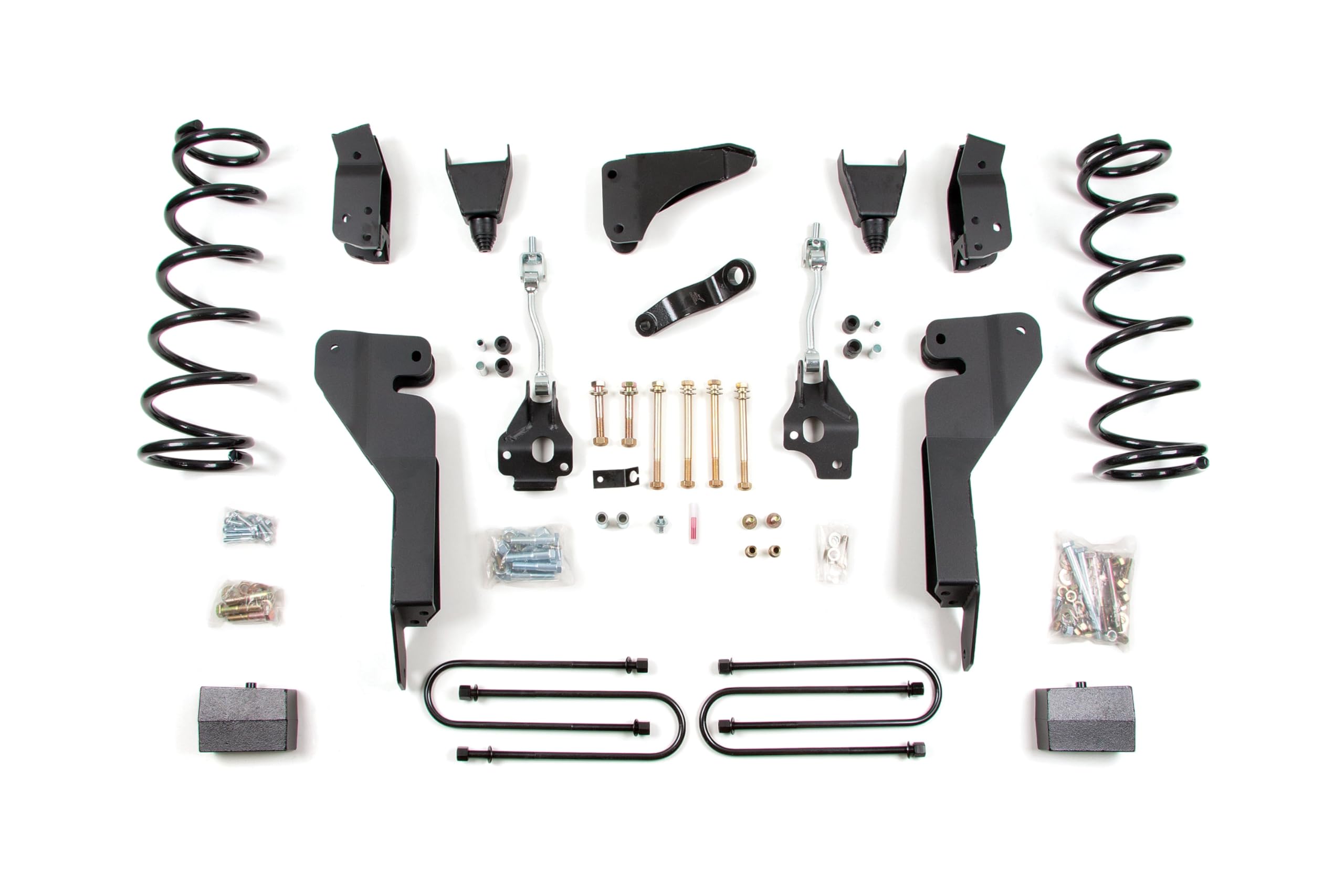 2006-2007 Dodge Ram 2500 Power Wagon | Zone Offroad ZOND132N | 4 inch Full Coil Spring Suspension Lift Kit (Front & Rear) | Nitro Shocks