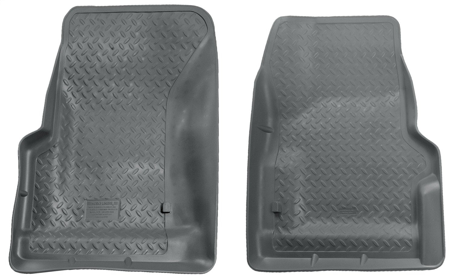 Classic Style Series Husky Liners | 1997 - 2006 Jeep Wrangler | Front Floor Liners, Grey | 31732