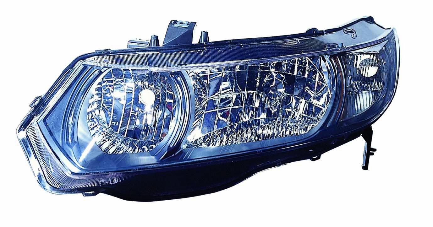Replacement Driver Side DEPO 317-1148L-US2C Headlight Lens Housing