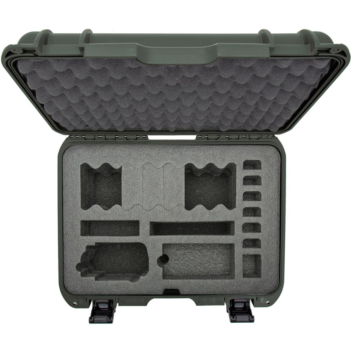Waterproof Nanuk 925 Hard Case Carry-on with Foam Insert for Canon, Nikon - 1 DSLR Body and Lens/Lenses - Olive
