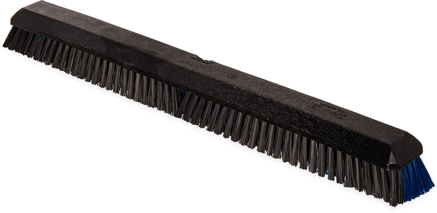SPARTA Omni Sweep Flo-Pac Plastic Broom Head for Cleaning, 24 Inches, Black