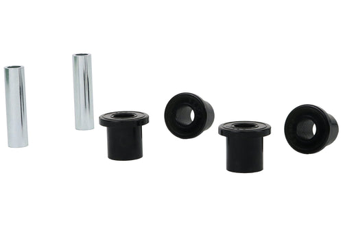 Whiteline Front Leaf Spring and Shackle Bushing Kit W73818 Compatible with 87-95 Wrangler
