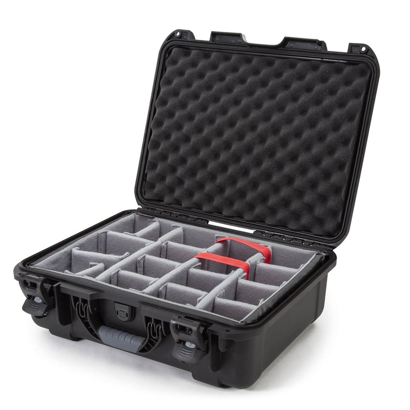 Nanuk 930 Large Series Lightweight NK-7 Resin Waterproof Case with Padded Divider, Black