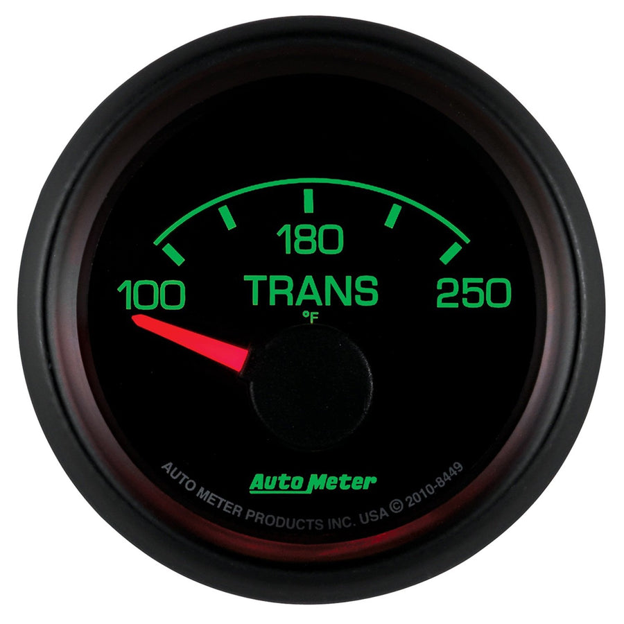 Auto Meter Factory Match 2-1/16" 100-250 Degree Fahrenheit Transmission Temperature Gauge for Racing Ford