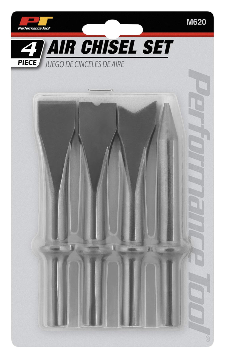 Weld Buster Performance Tool M620, Cold Chisel, Tapered Punch and Round Nose Panel Cutter for M550DB and M668