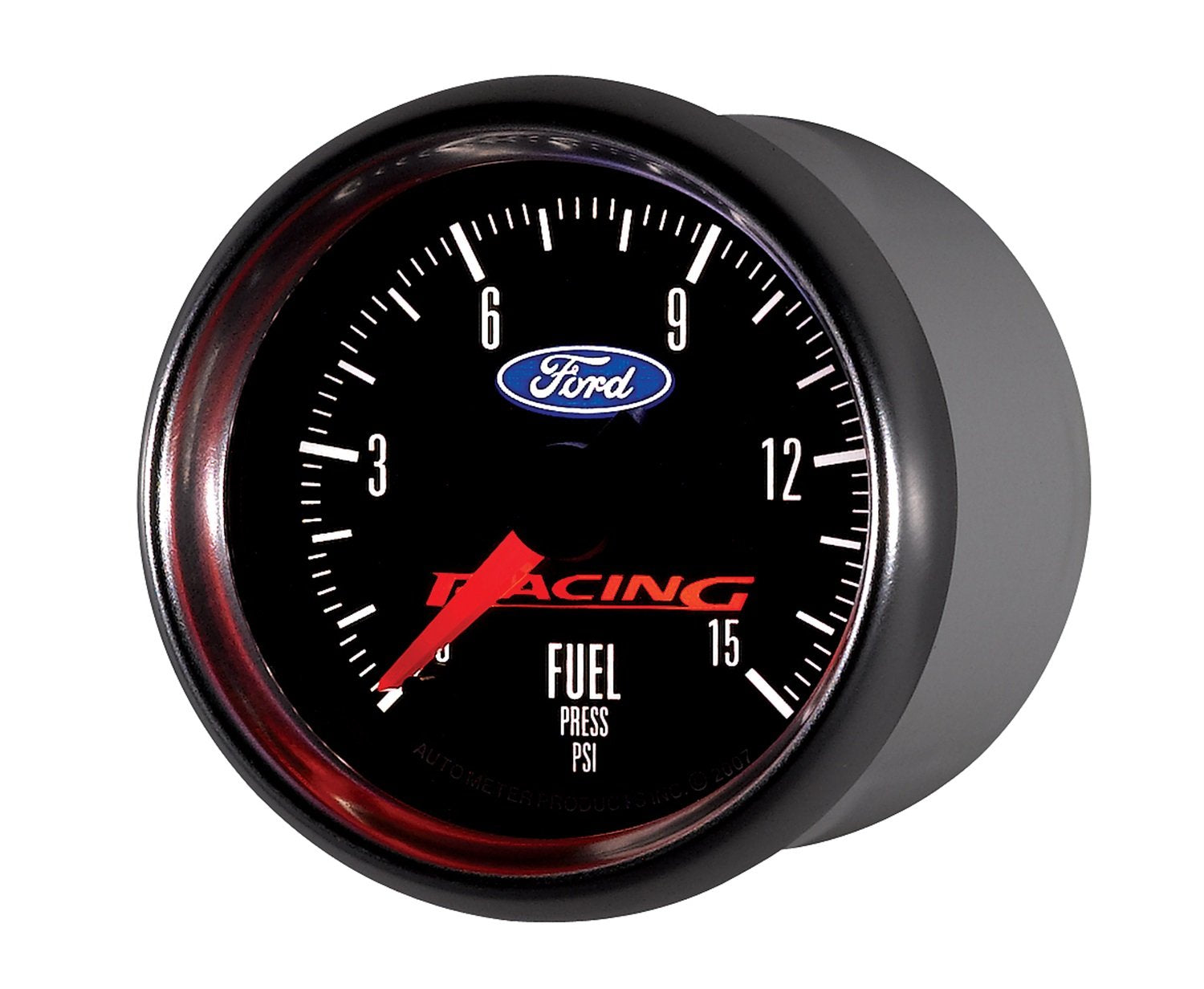Auto Meter 2-1/16" 0-15 PSI Fuel Pressure Gauge for Ford Racing 880107