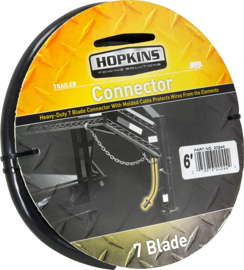6' 7 RV Blade Molded Trailer Cable Hopkins Towing Solutions 20244, 2.1