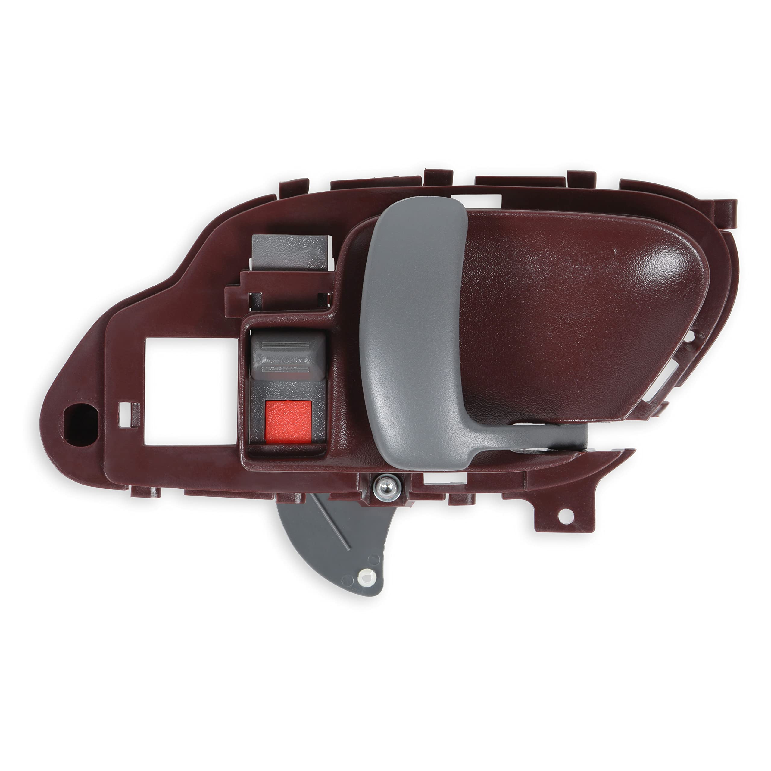 Maroon Holley Classic Trucks 05-153 Inner Door Handle with Black Handle - RH