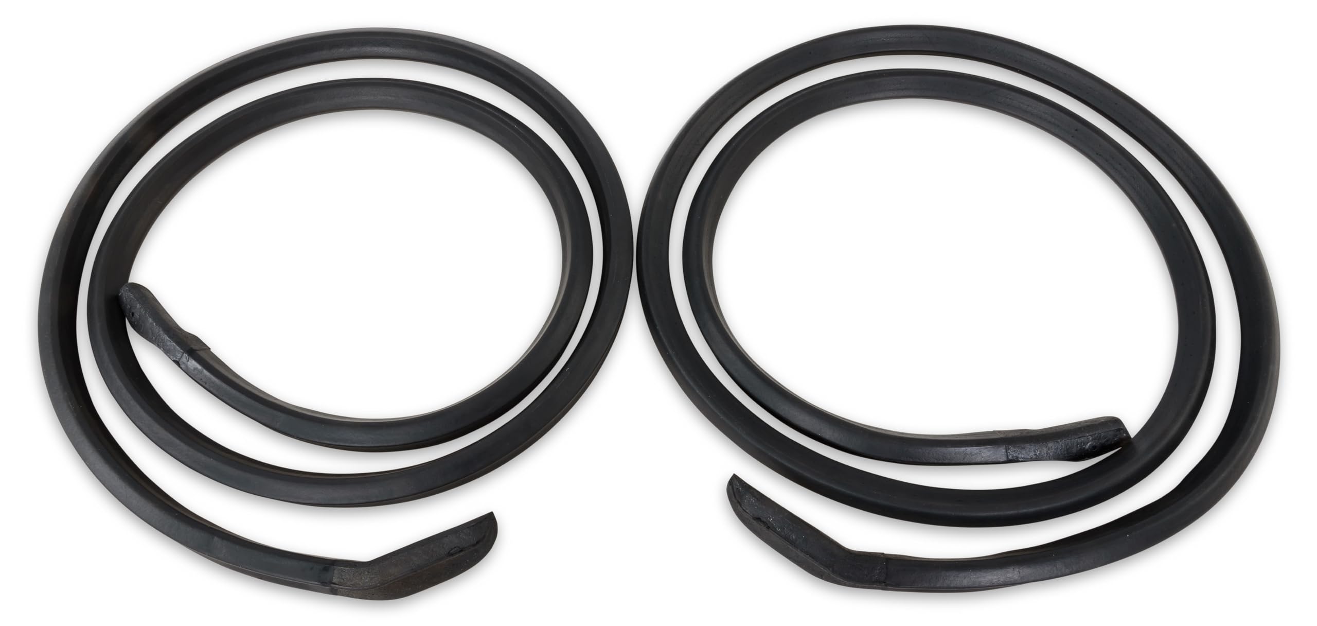 Weather Stripping Set Scott Drake for LH and RH Doors, Compatible with 1964-1966 Ford Mustang, Model C5ZZ-6520530/1A