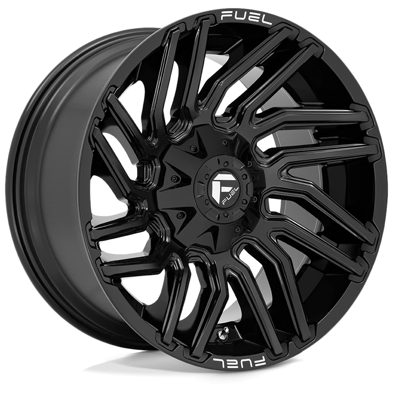 1PC Fuel D776 20X10 8X6.5 G-BLK -18MM - D77620008247