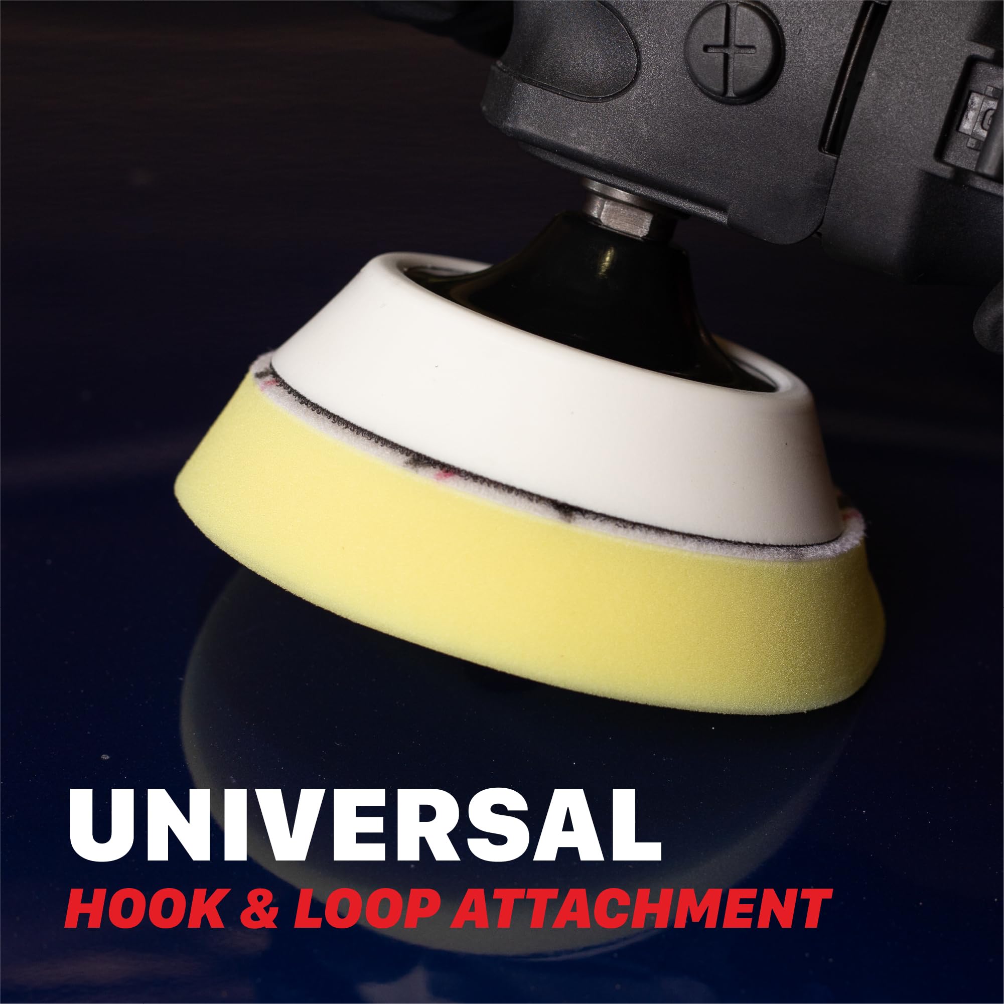MaxShine Rotary Polisher Universal – 3” (75mm) Backing Pad with 5/8” Thread | High-Speed Tool for Car Detailing, Buffing & Polishing | Fits Most Rotary Polishers