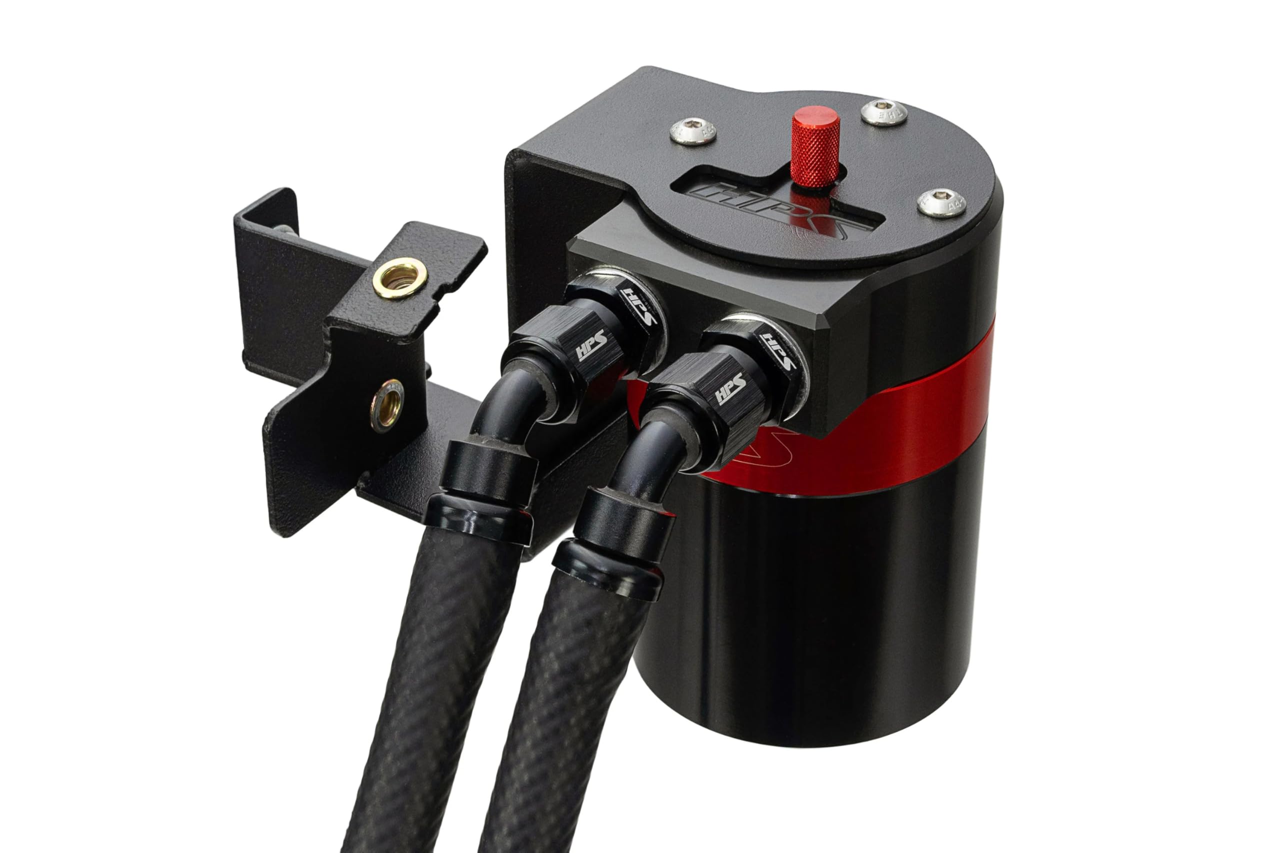 Aluminum HPS Oil Catch Can Kit Compatible for 2004-2008 Acura TSX 2.4L, 860-012