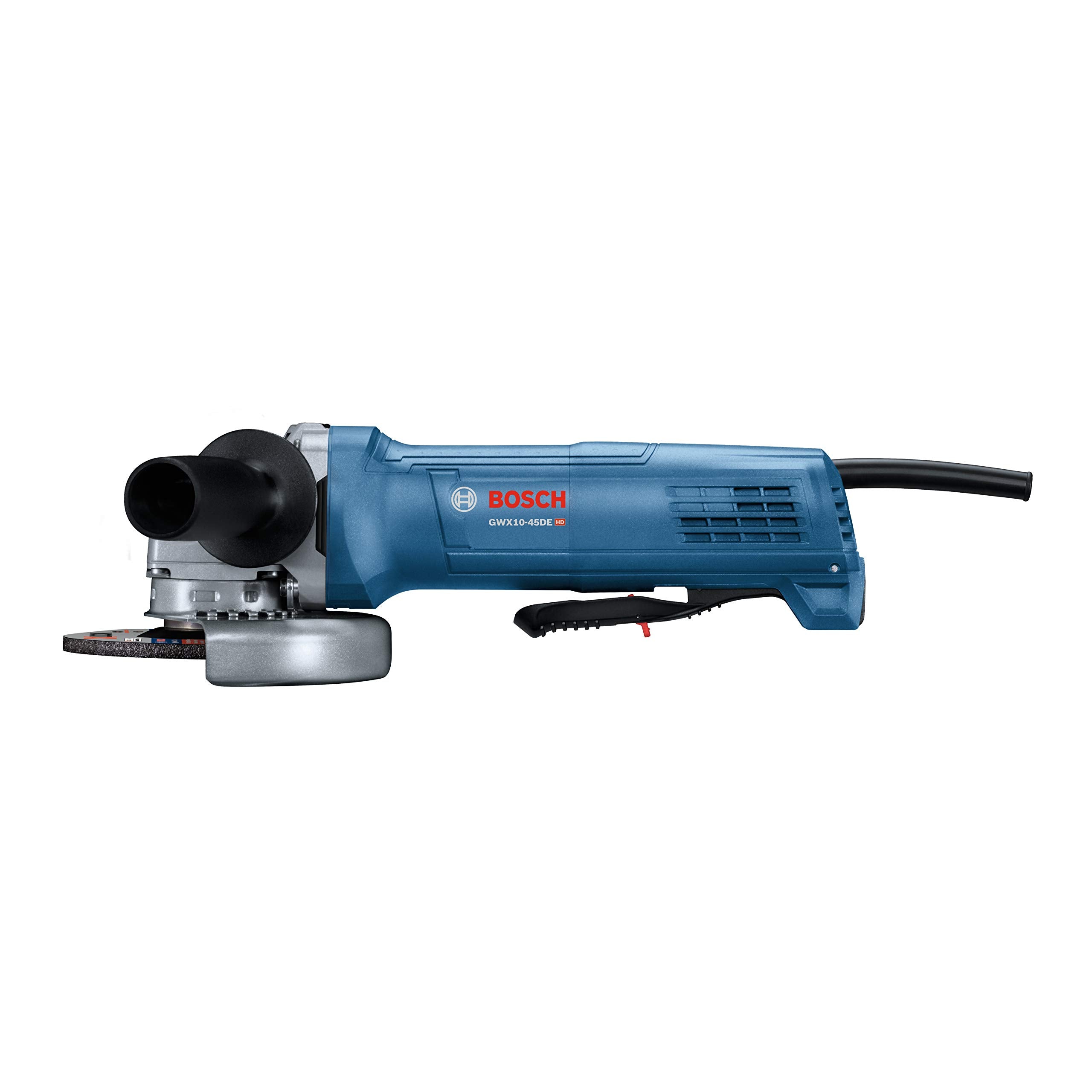 Bosch 4-1/2 In. GWX10-45DE X-LOCK Ergonomic Angle Grinder with No Lock-On Paddle Switch