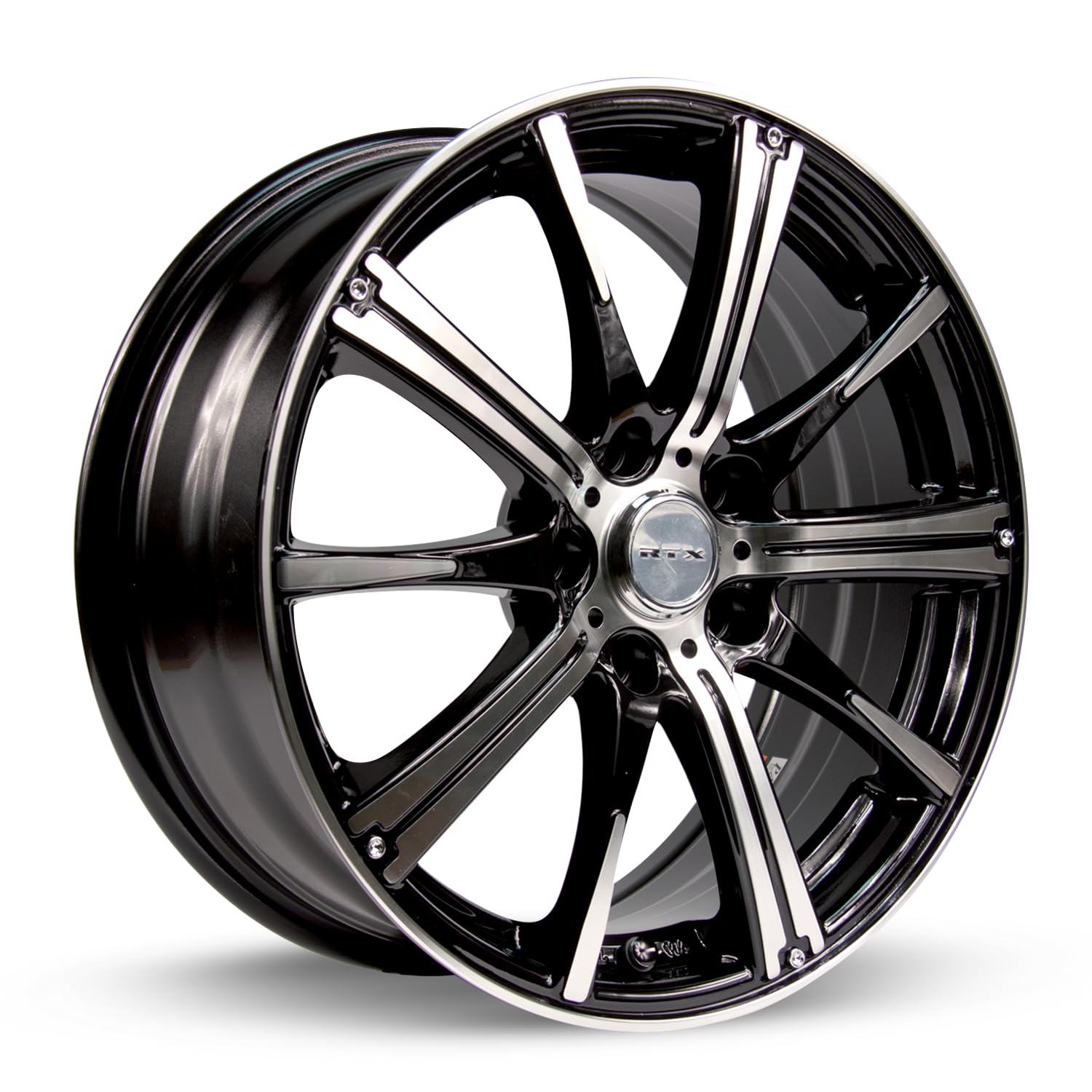 14X5.5, SPARK, 4X100, 38, 73.1, BLACK MACHINED 081042