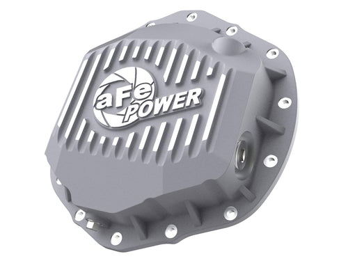 aFe POWER Rear Differential Cover Street Series Raw w/Machined Fins - #46-71260A - GM Trucks 20-23 V8-6.6L (AAM 11.5/12.0-14)