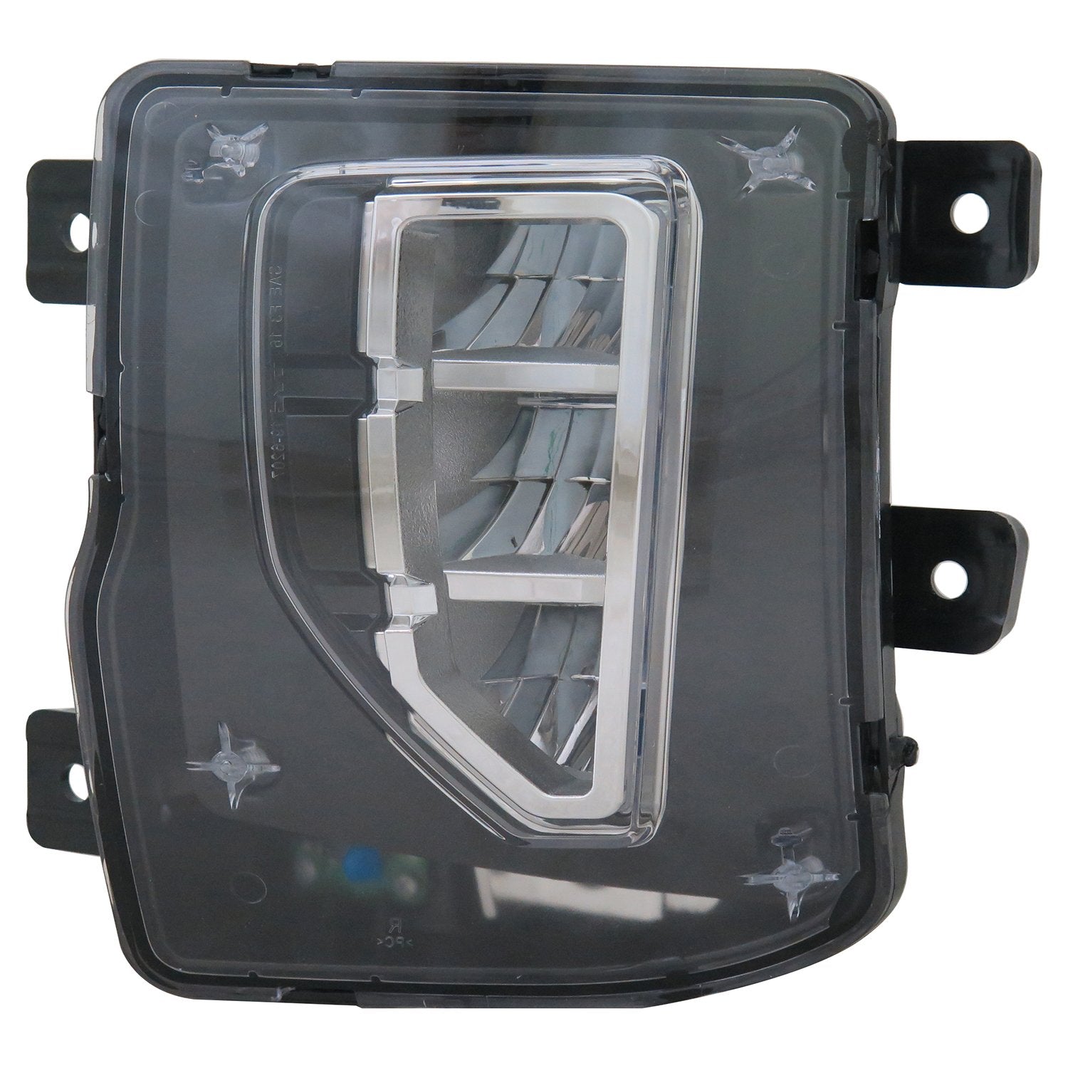 Left TYC Fog Light Assembly Compatible with 2016-2018 Chevrolet Silverado 1500