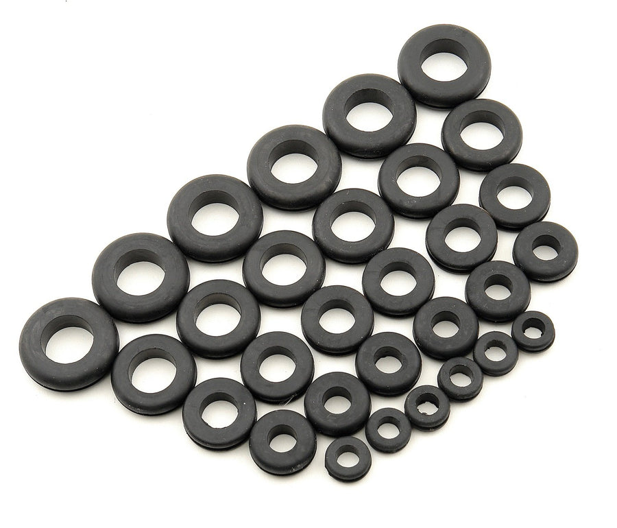 Rubber Grommet Assortment Kit Mr Gasket - Pack of 30