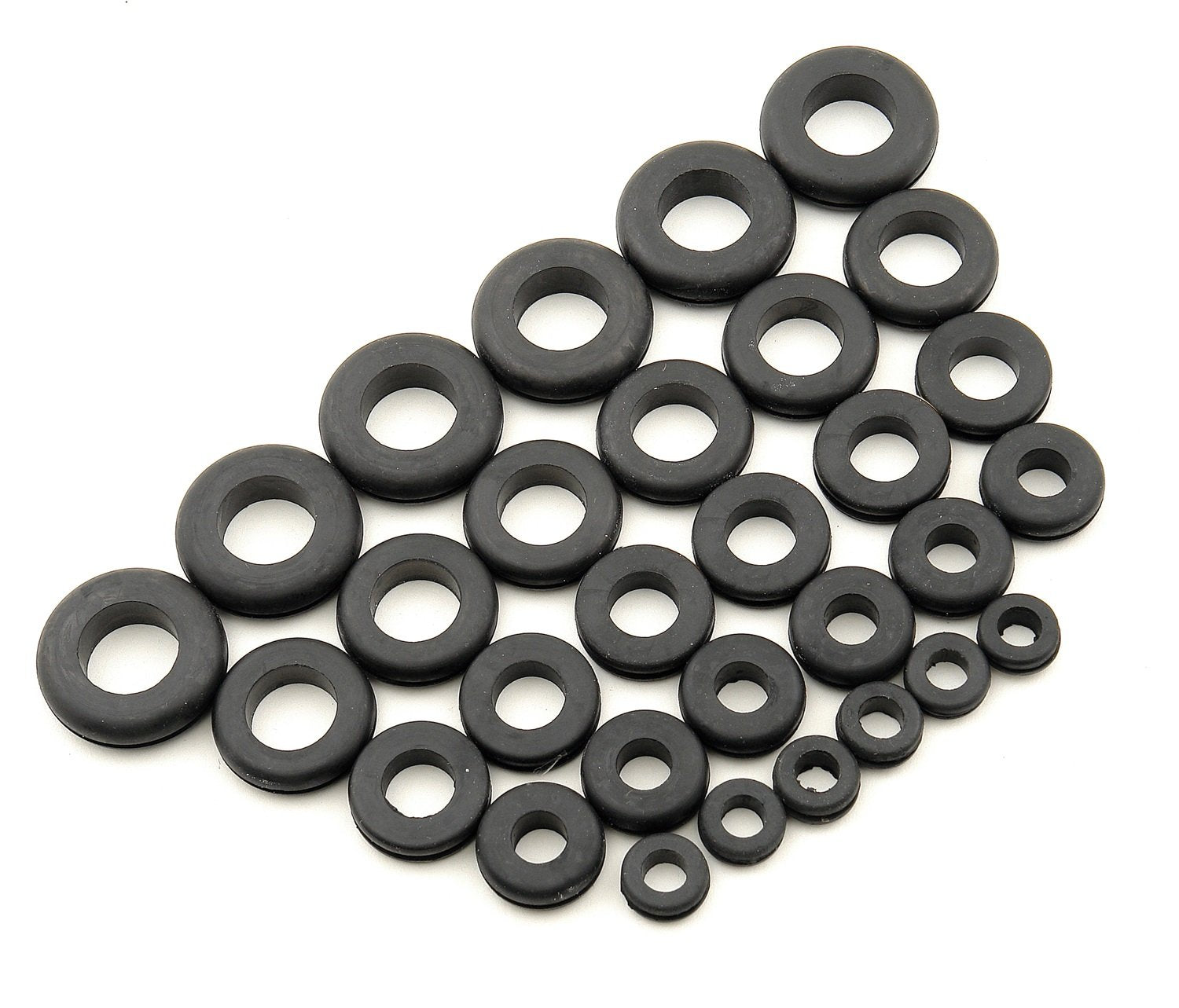 Rubber Grommet Assortment Kit Mr Gasket - Pack of 30