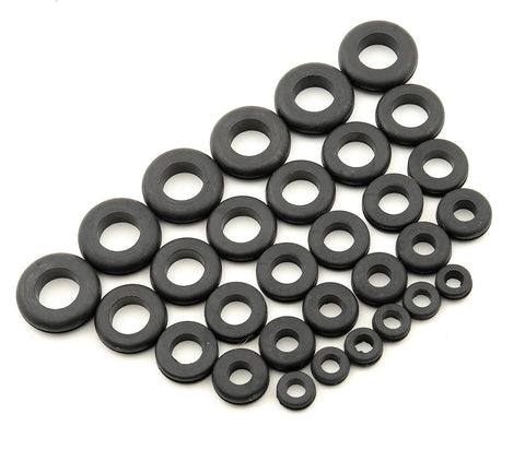 Rubber Grommet Assortment Kit Mr Gasket - Pack of 30
