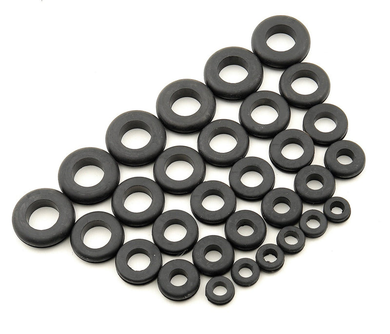Rubber Grommet Assortment Kit Mr Gasket - Pack of 30