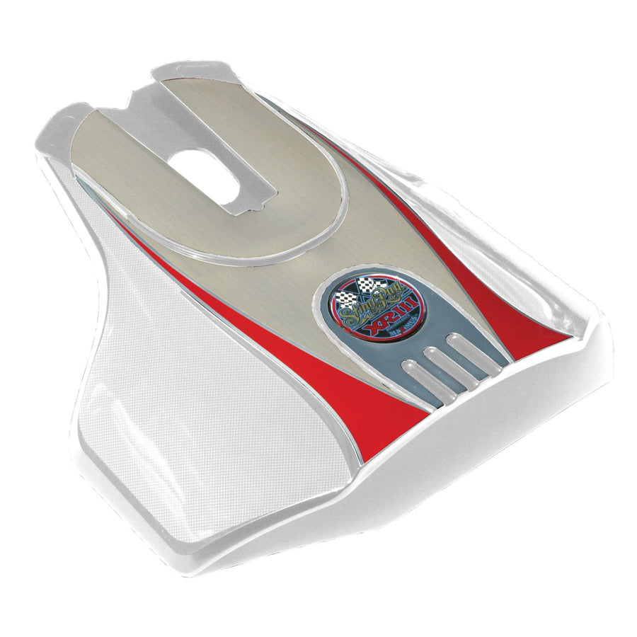 HYDROFOILS STINGRAY - XRIII Junior Hydrofoils for 25-75 hp Boats (White) - Perfect for Water Skiing, Wakeboarding, Tubing - Engine Stabilizer Fins for Outboard/Outdrive Motors - Made in The USA