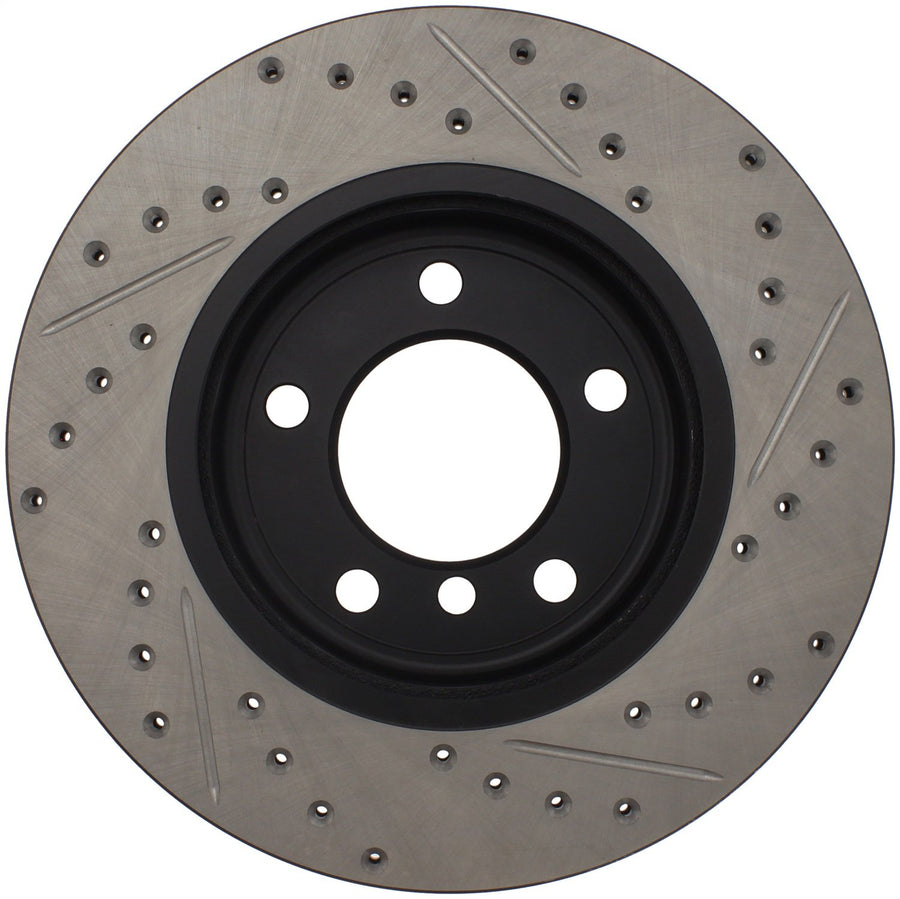 Sport Drilled/Slotted Brake Rotor StopTech 127.34048R (Front Right), 1 Pack