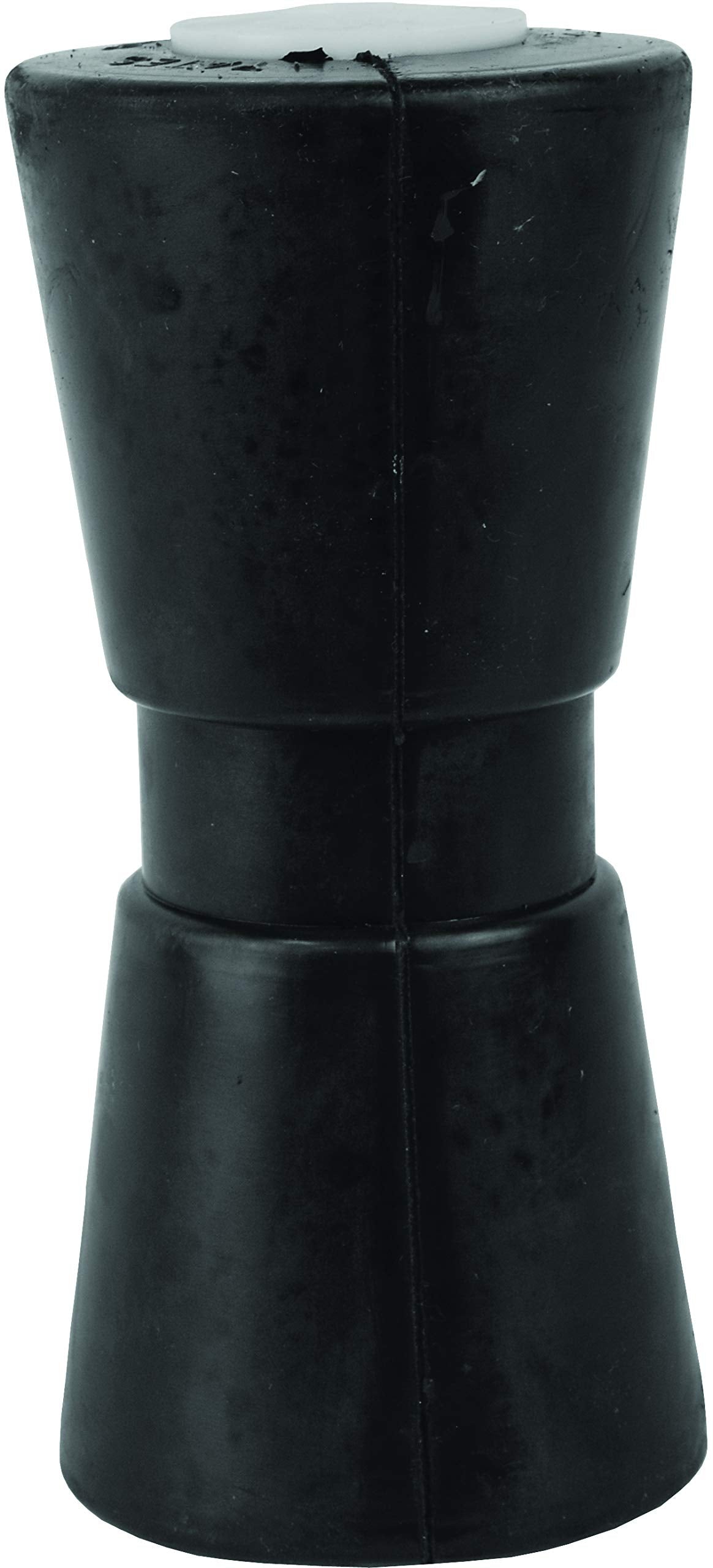 Attwood Heavy Duty 11217-1 Boat Trailer Roller, Rubber Shaft Keel, Black, 12-Inch x 5/8-Inch