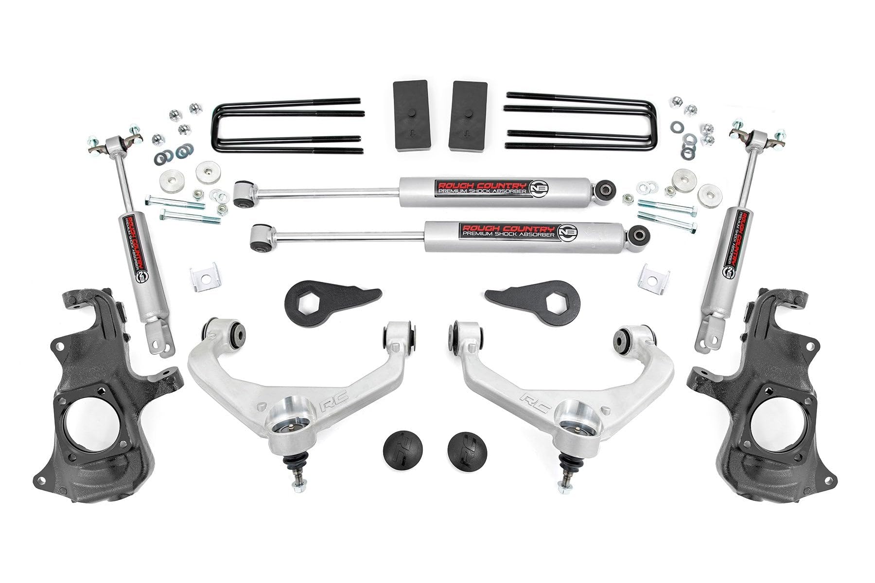 3.5" Lift Kit Rough Country for 2011-2019 Chevy/GMC 2500/3500 2WD/4WD - 95730