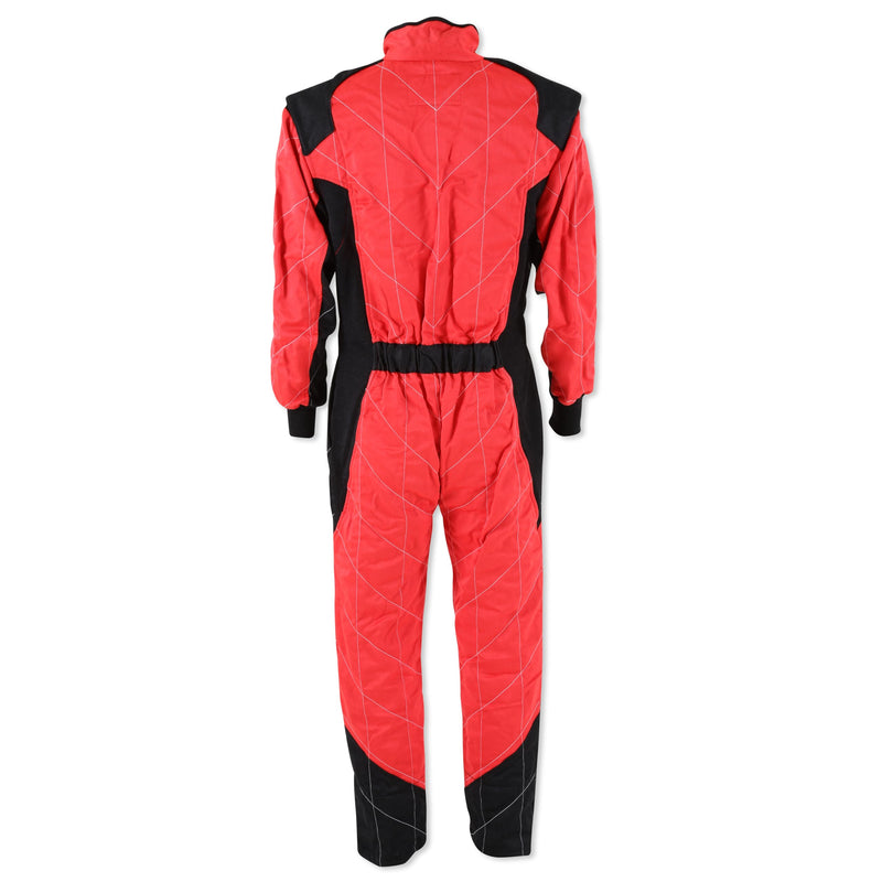 Chevron-5 RaceQuip Driving Suit SFI 3.2A/5 Double Layer Red Medium Tall