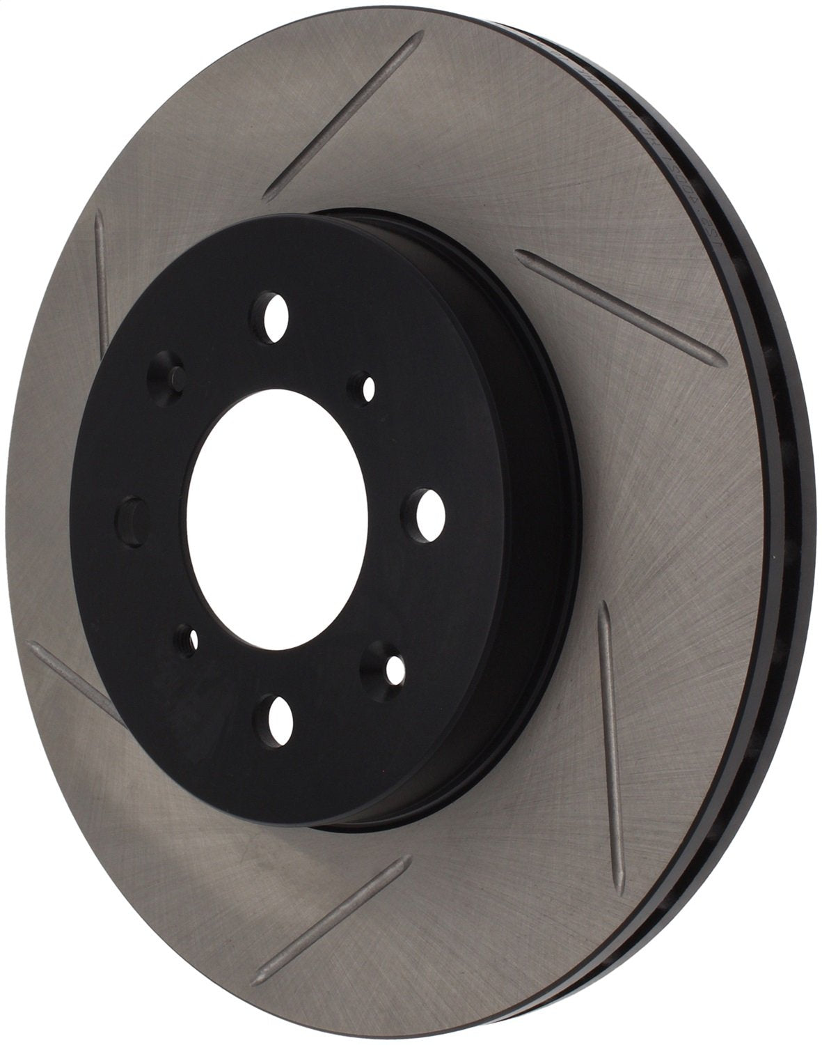 Front Right StopTech 126.40021SR Automotive Replacement Sport Slotted Disc Brake Rotor Fits Select Acura El/Integra, Honda City/Civic/Fit/Insight
