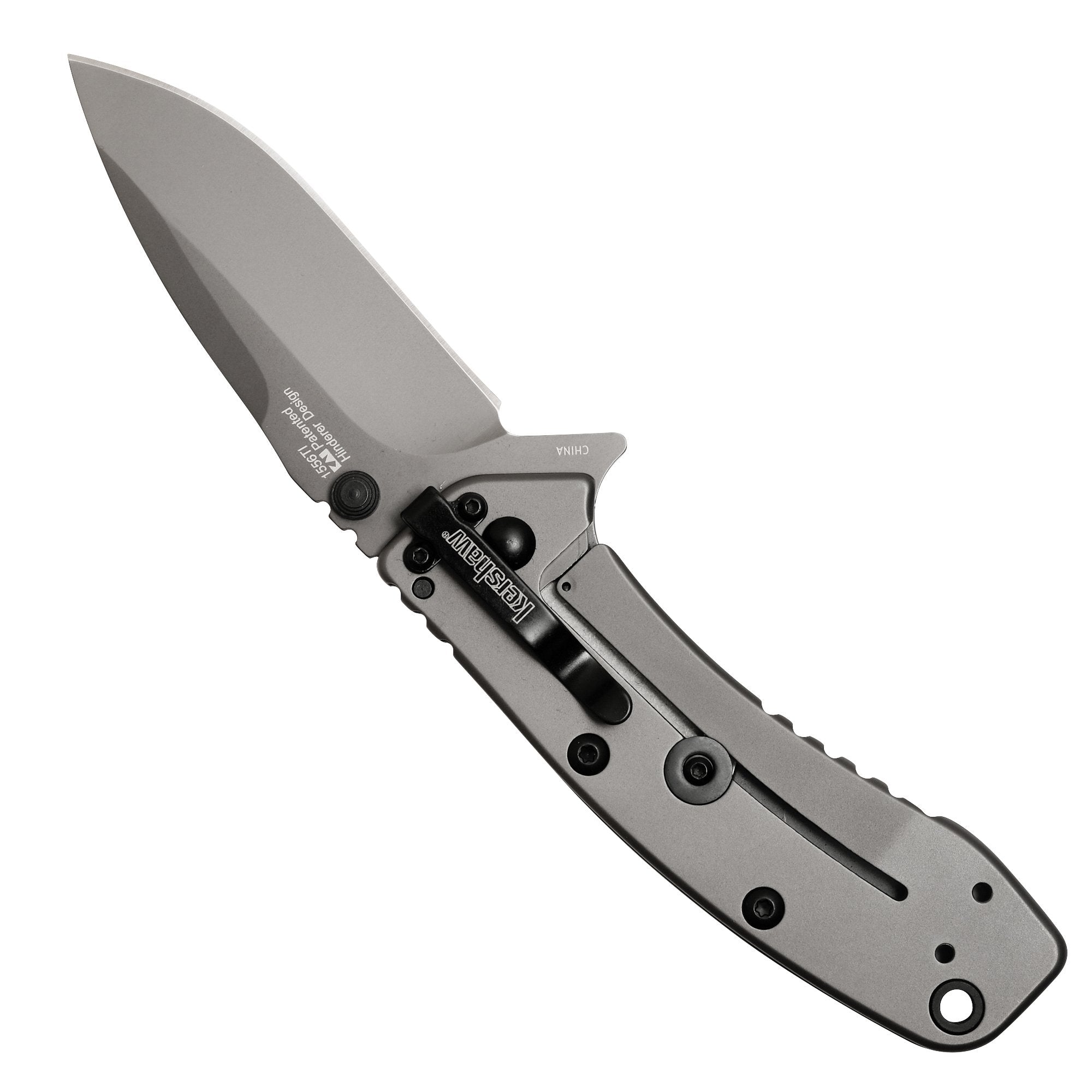Kershaw Cryo II XL Pocket Knife, 3.25" 8Cr13MoV Steel Titanium-Coated Blade, Assisted Everyday Carry Pocket Knife