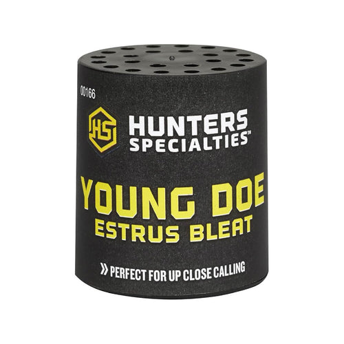 Hunters Specialties Doe Estrus Bleat Hunting Calls - Authentic Vocalizations Rut Period Deer Calling Young Doe Estrus Bleat Can Game Call