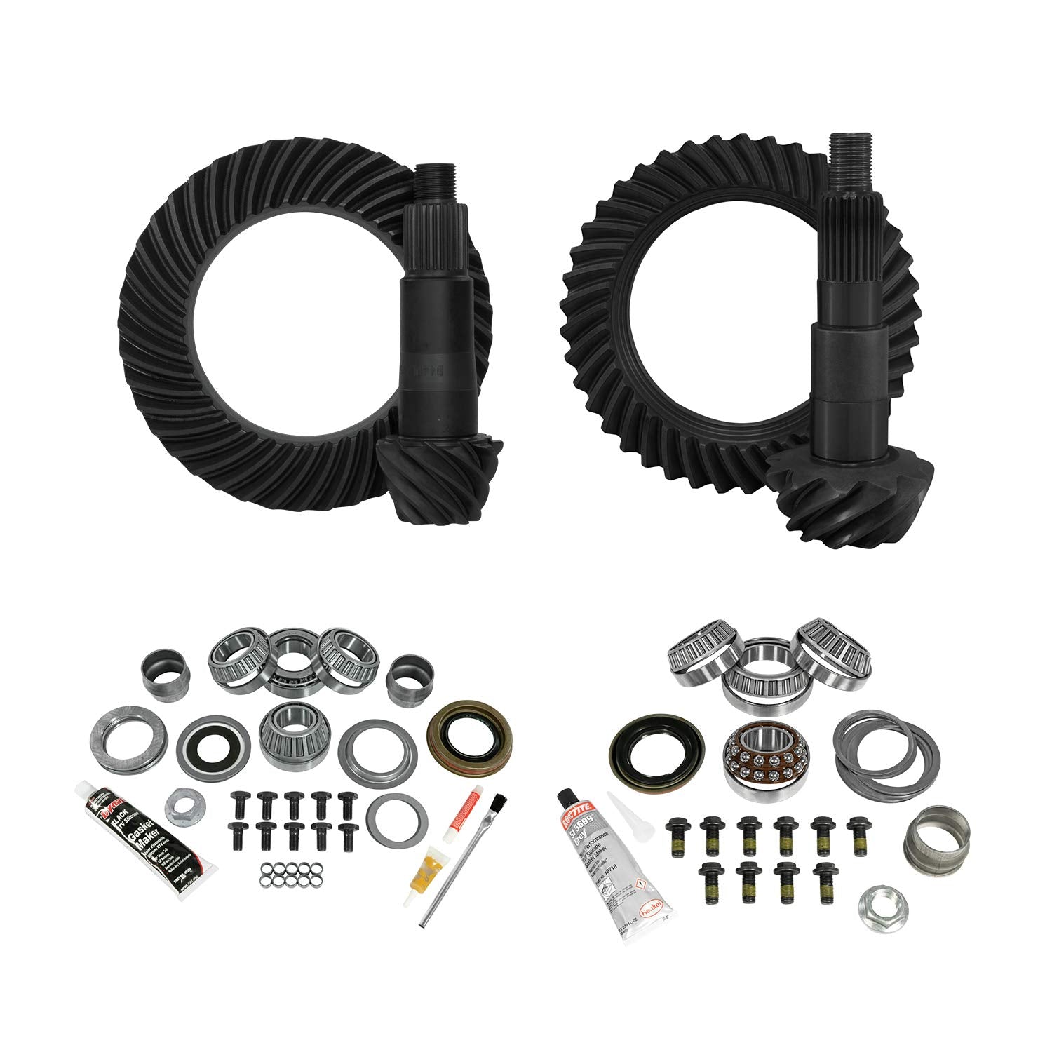 Gear & Install Kit Yukon Gear & Axle (YGK080) for Jeep JL Non-Rubicon D44 Rear & D30 Front 5.13 Ratio