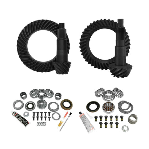 Gear & Install Kit Yukon Gear & Axle (YGK080) for Jeep JL Non-Rubicon D44 Rear & D30 Front 5.13 Ratio