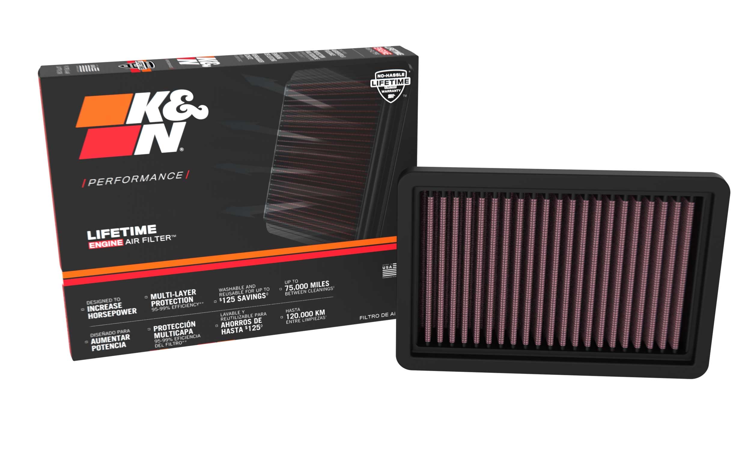 16-24 K&N Lexus IS300 3.5L V6 / 10-24 Toyota 4Runner 4.0L V6 Oil Filter