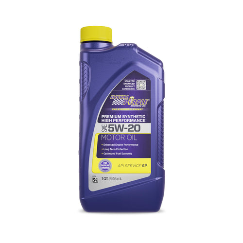 Royal Purple Motor Oil ROY01520 01520 SAE 5W-20, 32OZ/1QT (946ML)